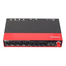 Yamaha Steinberg UR44C 4i4 USB 黑色/紅色 專業錄音介面 聲卡, 1個, 紅色