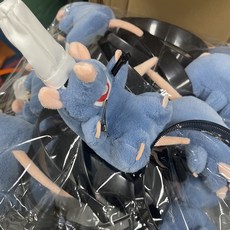 料理鼠王髮箍 長毛娃娃髮箍 搞怪髮箍 派對髮箍 搞笑髮箍 水豚髮箍 派對道具 裝扮道具, 1個, 揪髮料理鼠王(新色藍)