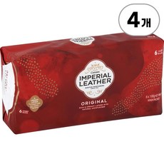 임페리얼 레더 오리지널 바 소프 6 팩 Imperial Leather Original Bar Soap 6 pack 100g 6개입, 24개입