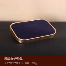 쥬얼리 소품 장식 보석 빈티지 펜던트 트레이 귀걸이, 1개, 반지 전용 / 네이비