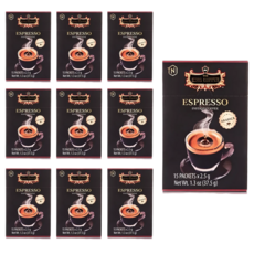 베트남 TNI 프리미엄 킹커피 아라비카 에스프레소, 2.5g, 15개입, 10박스