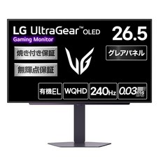 LG LG UltraGear OLED 27GX704A-B EL/0.03ms/DCI-P3 98.5%/DisplayHDR True Black 게이밍 모니터, 없음, 0cm