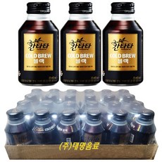칸타타 콜드브루블랙 275ml x (24캔), 24개