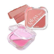 LUNA Glow Layer Blur Cheek 雙色腮紅, SHY RED, 1個
