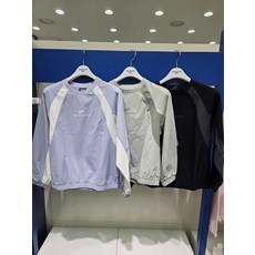 폴햄키즈 우븐배색맨투맨PKF3TR3511_GN