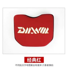 釣箱坐墊 吸盤粘條加厚防水透氣記憶海棉坐墊 釣魚坐墊釣箱配件, 紅色達瓦