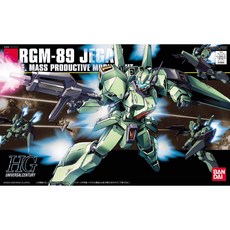 반다이 HGUC097 1:144 JEGAN 프라모델 RGM-89 BD159935, 1개