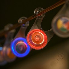 코바마켓 야외용 LED점등 위치표시 안전가드 강아지야간산책led, 레드, 1개