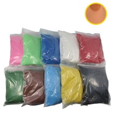 제삼오스토어 색모래 1kg 주황 행사비품 미술색 공예용 컬러아트