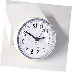 욕실 방수 흡착 벽 시계 화장실 무소음 간편 부착 시간 확인 욕실 인테리어 소품, 방수시계(화이트)