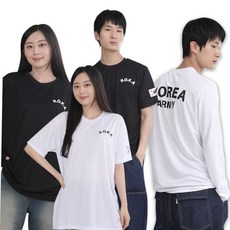 단체복 남녀공용 로카티 반팔 긴팔 티셔츠 아미 단체 반티 육군 기능성 쿨링 ROKA 유니폼 체육대회 냉감