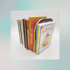 북엔드 책지지대 칸막이 투명 거치형 책상정리용 L자형 고정대 아크릴, 상세페이지 참조