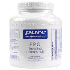 Pure Encapsulations 月見草油軟膠囊, 1個, 250 件