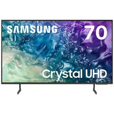 삼성전자 Crystal UHD 4K 스마트 TV, 176cm(70인치), DU7200, 스탠드형, 방문설치