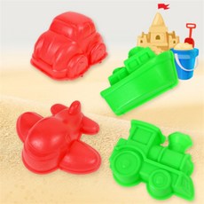 모쿠모쿠 모래 몰드 4종 감각놀이