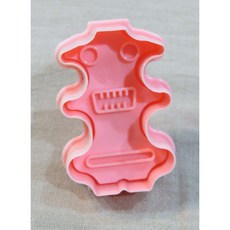 大祺百貨 機器人D 3D立體彈簧餅乾模具, 詳見包裝, 詳見包裝