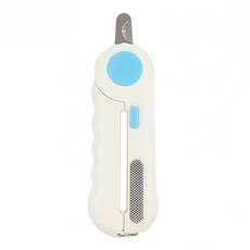 iPet 寵物LED指甲剪 防飛濺 附銼刀, LED寵物指甲剪藍色, 1個