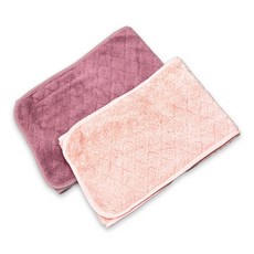 나도미인 리치 다이아 사각터번 극세사 세안 헤어밴드, 3개, 다크핑크
