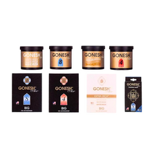 GONESH 汽車香氛膏 車用衣櫥芳香劑 持久擴香, 1個, 春之薄霧八號-盒裝大容量180g, 春之薄霧