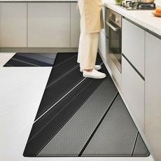 Fowod 10mm 싱크대 방수 주방매트 도톰한 양면 Pvc, 라인B, 1개