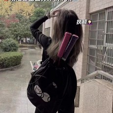 網球雙肩網球包男女多功能羽毛球包大容量跨境成人兒童網球健身包, 黑色, 1個