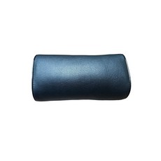 다용도 원형 머리베게 (인조가죽) 1개, 블랙