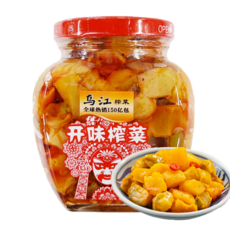 [신흥중국식품] 중국반찬 우쟝짜차이 우장 홍유짜차이 하반채절임 우쟝홍유짜차이 300g, 홍유맛