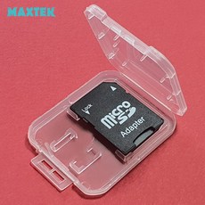 무배 MT185 MicroSD to SD리더기아답터+보관케이스SET, 1개