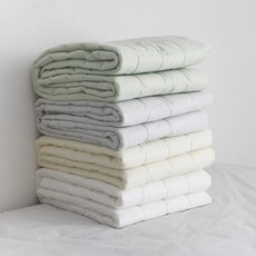 아망떼 사르르 실크촉감 모달 침대패드 SSQK 4colors, 그레이