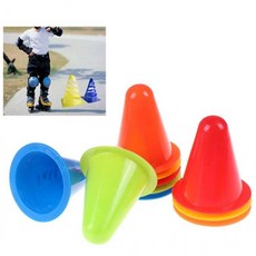 마킹컵 운동 헬스 자전거 민첩성 드리블 스케이트, 단일상품1, 1개