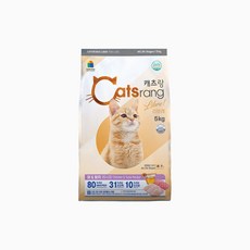 캐츠랑 전연령 리브레 고양이 사료, 곡물, 5kg, 1개