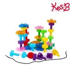 캐스비 튼튼 톱니도형페그보드