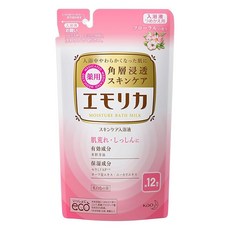 에몰리카 약용 스킨케어 입욕액 꽃의 향기 철회용 360ml 액체 입욕제 아기도 사용할 수 있습니다., 1개, 1g