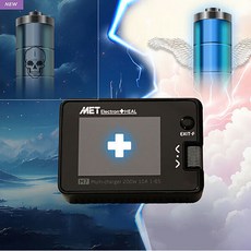 MET 일렉트론 힐 배터리 복구 충전기 셀 밸런싱 만능 배터리충전기+18V 디월트전용단자, 1개