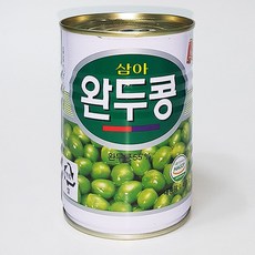 삼아 완두콩 통조림, 400g, 10개