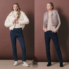 25FW 트로이 여성 기모본딩 데님팬츠 2종 397485, 28