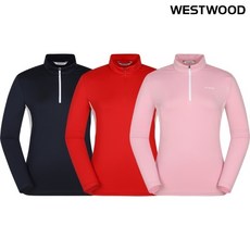 웨스트우드 여성 간절기 베이직 집업티셔츠(O1 302)