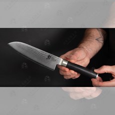 旬Shun 日本貝印KAI VG-MAX 大馬士革鋼 龍紋三德刀 17.5cm DM-0702 蔬果刀, 1個, 龍紋-三德刀(17.5cm)