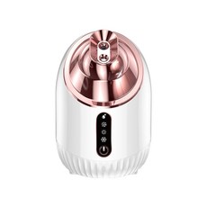 冷熱噴蒸臉儀 奈米噴霧機 加濕 家用美容機, 冷熱噴 - 白色 美規插頭, 如圖所示