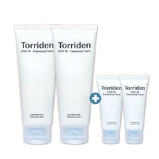 토리든 다이브인 저분자 히알루론산 클렌징 폼 150ml 기획(+30ml), 2개, 180ml