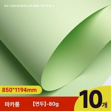 롤 배경지 사진 스튜디오 촬영 배경천 배경 촬영용, 1개, 80g마카롱연녹색10장846x1194