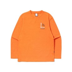 정품 아이더 DMU24252 O1 CHAMONIX (샤모니) 남성 긴팔 라운드 티셔츠 (L/Orange)