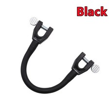 스키 커넥터 웨지 보조 야외 훈련 운동 스포츠 스노우 보드, 01 2PCS, 색상: 3. Black / 크기: B. 2PCS, 1개