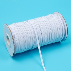 彩色現貨 3-12mm走馬鬆緊帶扁平袖套走馬帶 跑馬帶 扁緊繩 袖套用, 1個, 0.3cm走馬帶*漂白色*一筒165米:如图
