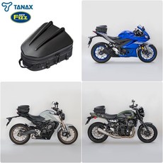 TANAX MFK-298 硬殼後座包 檔車 機車環島 CBR650R XSR900 改裝 配件, 黑色