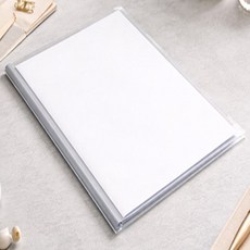 파란기차 라운드 쫄대 화일 10개입 a4투명쫄대파일