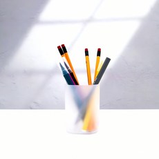 펜꽂이 연필꽂이 책상정리 필통 문구 사무 용품 정리 함 작업 공간 수납 필기구 케이스, 본상품