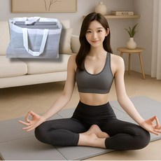 페티트홈 홈트 요가매트 헬스 소음방지, 1개, 그레이