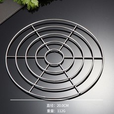 304不鏽鋼蒸架 20CM 食品級圓形蒸架, 1個