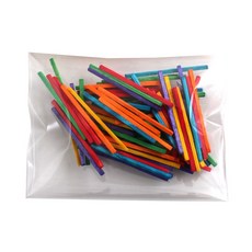 KC인증 성냥스틱 개비 원목 컬러혼합 10g 70g(약1000개) 교재용 나무 성냥 가지 막대 쌓기